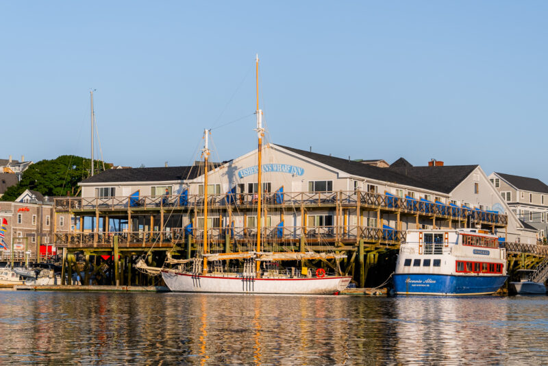 Fisherman Wharf Inn ExteriorFromBoat