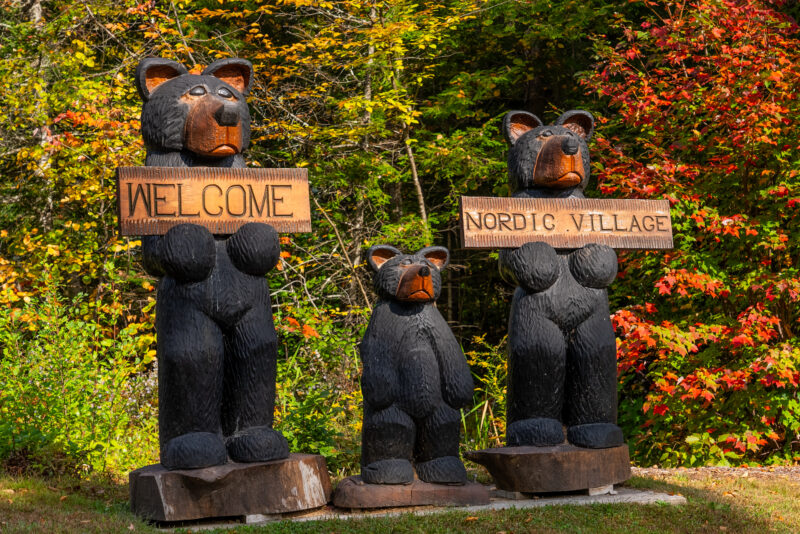 Nordic Bear Sign